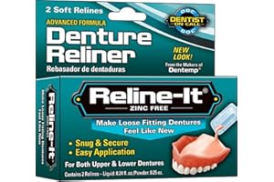D.O.C. Reline-It Advanced Denture Reliners - 2 ct, Pack of 4