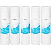 Lafiucy 20 Micron 10" x 2.5" String Wound Sediment Water Filter Cartridge,Whole House Sediment Filtration, Universal Replacem