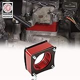 Hooke Road Throttle Body Spacer Compatible with 91-06 Jeep Wrangler YJ, TJ, Unlimited, Cherokee XJ, Comanche MJ & Grand Chero