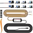 PRUVEEO Smart Acc Hardwire Kit for Dash Cam, Enables Parking Mode Monitor, Converts 12V-30V to 5V/3A, Low Voltage Protection, LED Indicator, Applicable to D90-4CH…