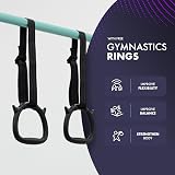 KAYMAN Gymnastics Bar with Rings Adjustable Height 89 99 109 119 129cm view 5