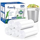 4 gallon trash can liners,250 counts,Small clear