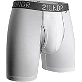 2UNDR Men's 6" Swing Shift Boxer Briefs