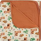 EASWEET Baby Blanket, Soft Stretchy Quilt for Newborn Baby and Toddler, Nursery Blanket for Boys and Girls, Viscose Derived from Bamboo, 47''x 47'', Alpaca, One Size