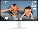 MSI PRO MP273QW E2 27 Inch WQHD IPS Monitor 100 Hz HDMI DP Built-in Speakers