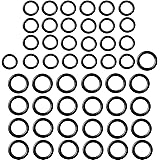 Tatuo 50 Pieces Power Pressure Washer O-Rings Replacement for 1/4 inch, 3/8 inch, M22 Quick Connect Coupler