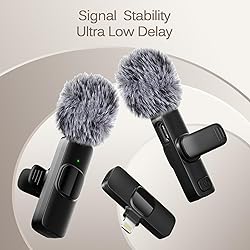 Professional Wireless Lavalier Lapel Microphone for