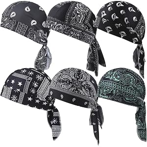 Paisley Cooling Headscarf Cap Set, 2026 New Breathable Sweat Wicking Head Wrap Hat for Men Women