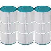 Hurricane Filters 3 Pack HF7375-01 Advanced Spa Filter Cartridge - Replacement for PCD75N, Unicel C-7375, Filbur FC-3964, Caldera 75