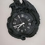 Amazon.com: Design Toscano CL2766 Penhurst Dragon Clock,Greystone: Home ...