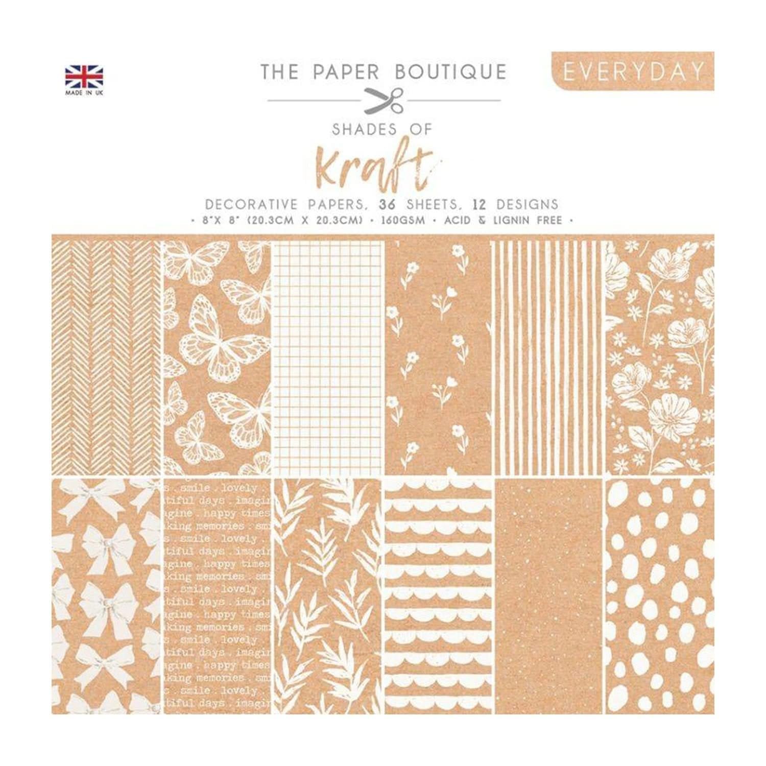 The Paper Boutique - Everyday - Shades of - Kraft - Pad
