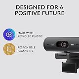 Logitech Brio 500 Full HD Webcam with Auto-Framing Privacy Shutter USB-C view 7