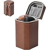 HIBLOKS Hard Carrying Case Compatible with Ray-Ban Meta Wayfarer/Skyler/Headliner & Gen 2 and Oakley Meta HSTN Charging Box, Large Capacity Travel Case for RayBan Meta Smart Glasses Accessories