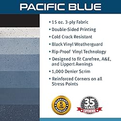 ShadePro - RV Awning Fabric Replacement - Heavy