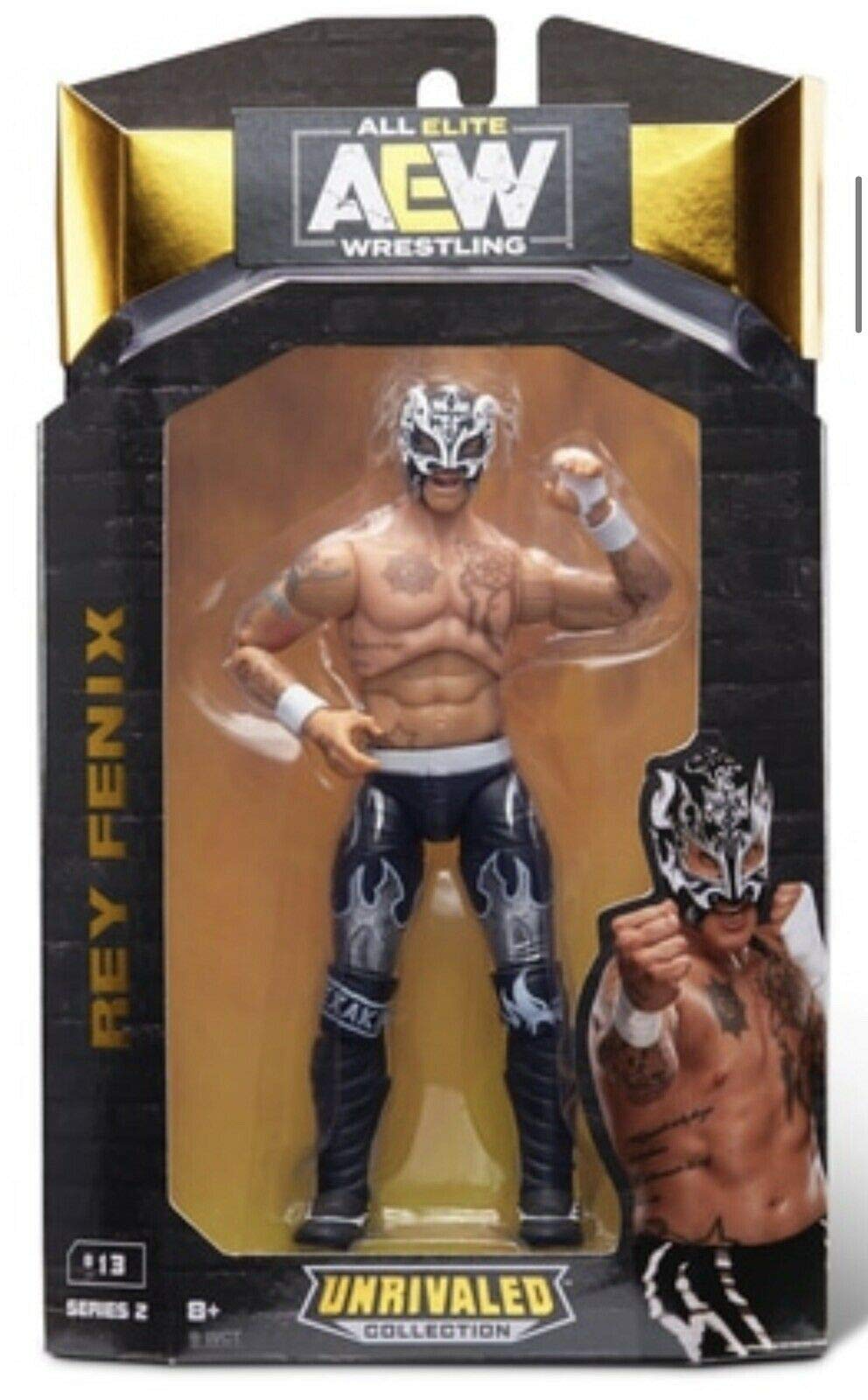 Rey Fenix AEW Unrivaled Series 2 Wrestling Figure All Elite Wrestling