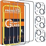 QHOHQ 3 Pack Screen Protector for iPhone 15 [6.1