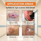 CARBOU 5Pcs Silicone Foam Dressing 6x6 inch Waterproof Wound Care view 3