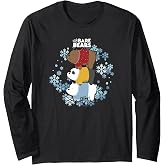 We Bare Bears Christmas Bear Squad Ugly Sweater Stack Long Sleeve T-Shirt