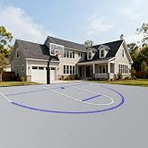 Basketball Court Marking Kit, Plastic Material (Compatible with NCAA)