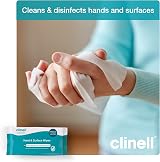 Clinell Antimicrobial Hand Wipes 84 Count Sanitising Wipes Kills 99.99% view 6