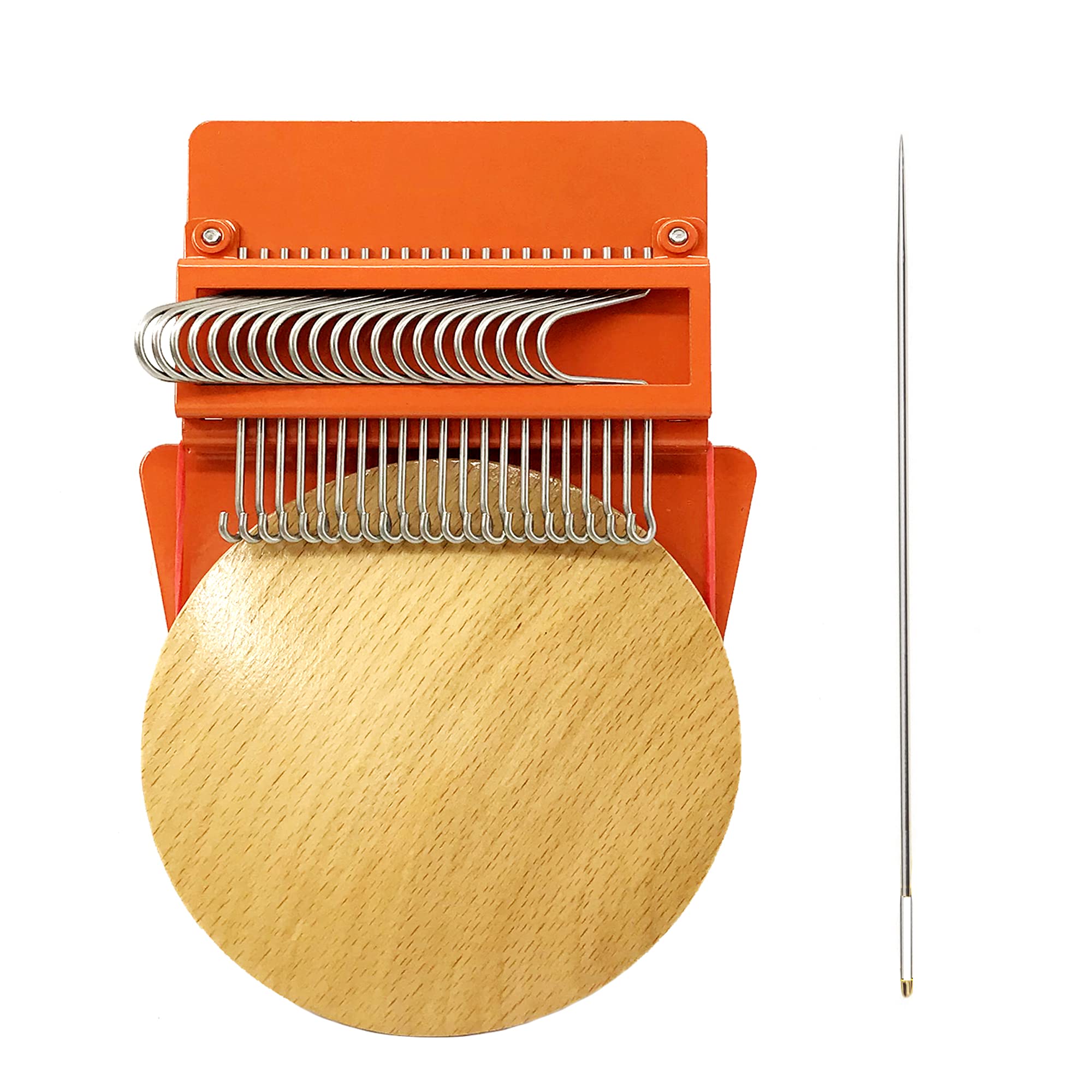 Photo 1 of Cuptisserie 21 Hooks Speedweve Darning Loom for Repair Jeans/Socks, Weaving Loom for Visible Mending