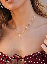 Angel Number 333 Choker Necklace Numerology Jewelry
