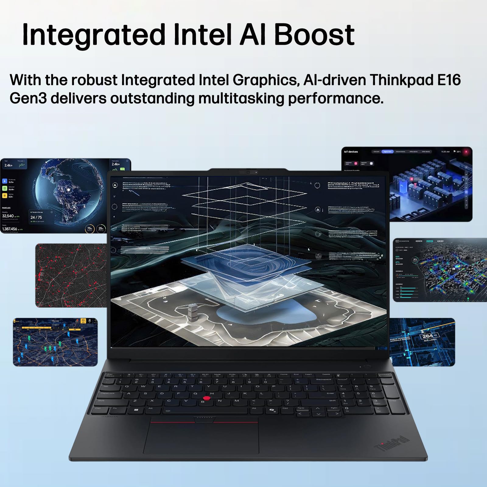 Lenovo ThinkPad E16 Gen 3 Business AI PC Laptop (16