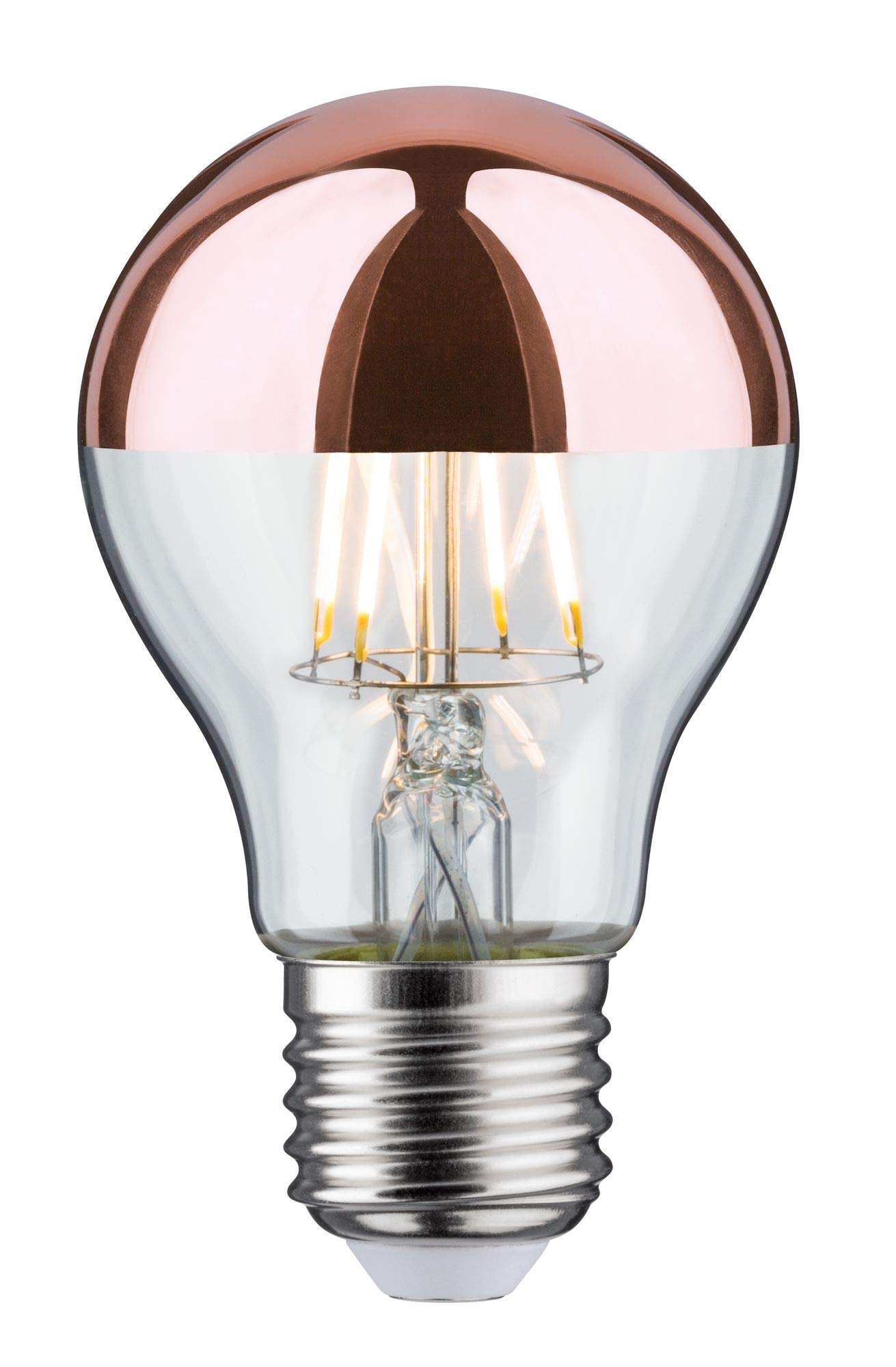 Paulmann 28671 LED lamp Filament GL 6.5 watts lamp Crown Mirror Copper 2700 K Warm White E27