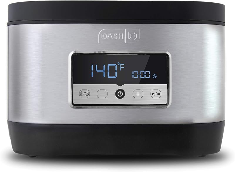 DASH Chef Series Stainless Steel Sous Vide, Precise Temperature Control