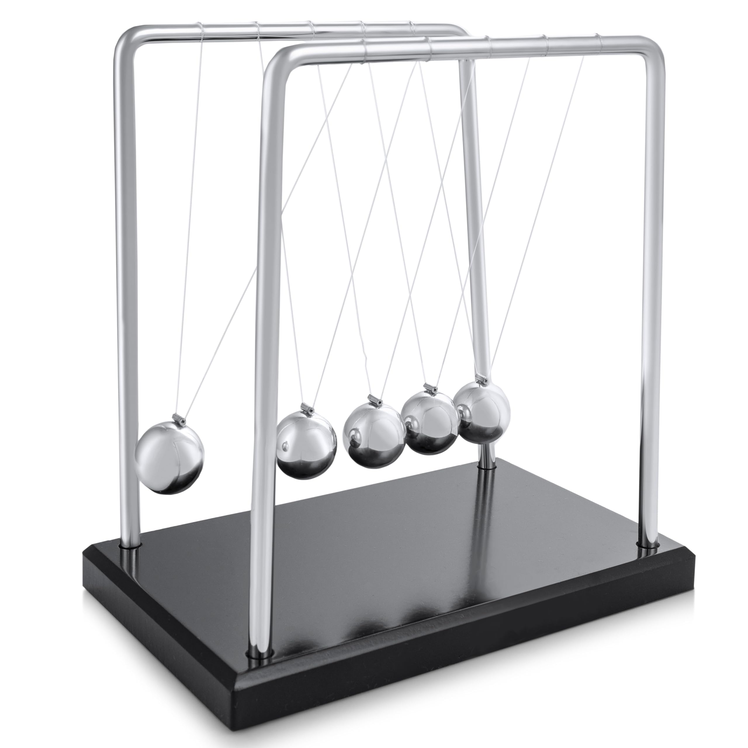 Toys4Boys Newton Pendulum Swing Newton Swing Cradle Balance Ball Decor Office Gift Science Games