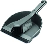 Addis Everyday Soft Dustpan & Brush Set Metallic MO