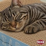 TRIXIE Wild Cat Scratching Board with Catnip Blue 41 x 7 x 24 cm view 7