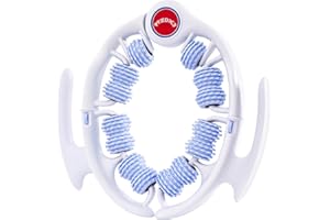 MZDXJ Cellulite Massage Tool Muscle Roller - Deep Fascia Massager & Dimpled Skin Remover for Legs, Thighs & Buttocks - Anti-Cellulite Roller, Smooth Skin, Pain Reliefs (Blue)