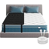 Grounding Mat for Bed Earth Connected Bed Mat King PU Leather Grounding Therapy Mattress Cover for Better Sleep Balance (27x78 Inch)