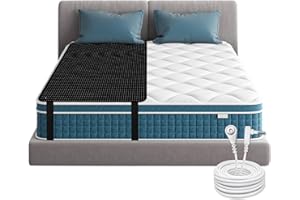 LAXVAPIU Grounding Mat for Bed Earth Connected Bed Mat King PU Leather Grounding Therapy Mattress Cover for Better Sleep Balance (27x78 Inch)