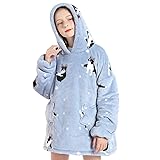 TAHUAON Wearable Blanket Hoodie, Blanket Oversized