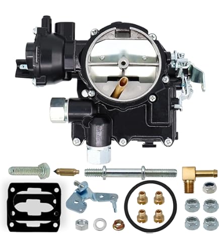 Marine Carburetor 2 Barrel Carb For Mercruiser Mercarb 2.5/3.0L 4 Cyl Engine EBa - Foto 5