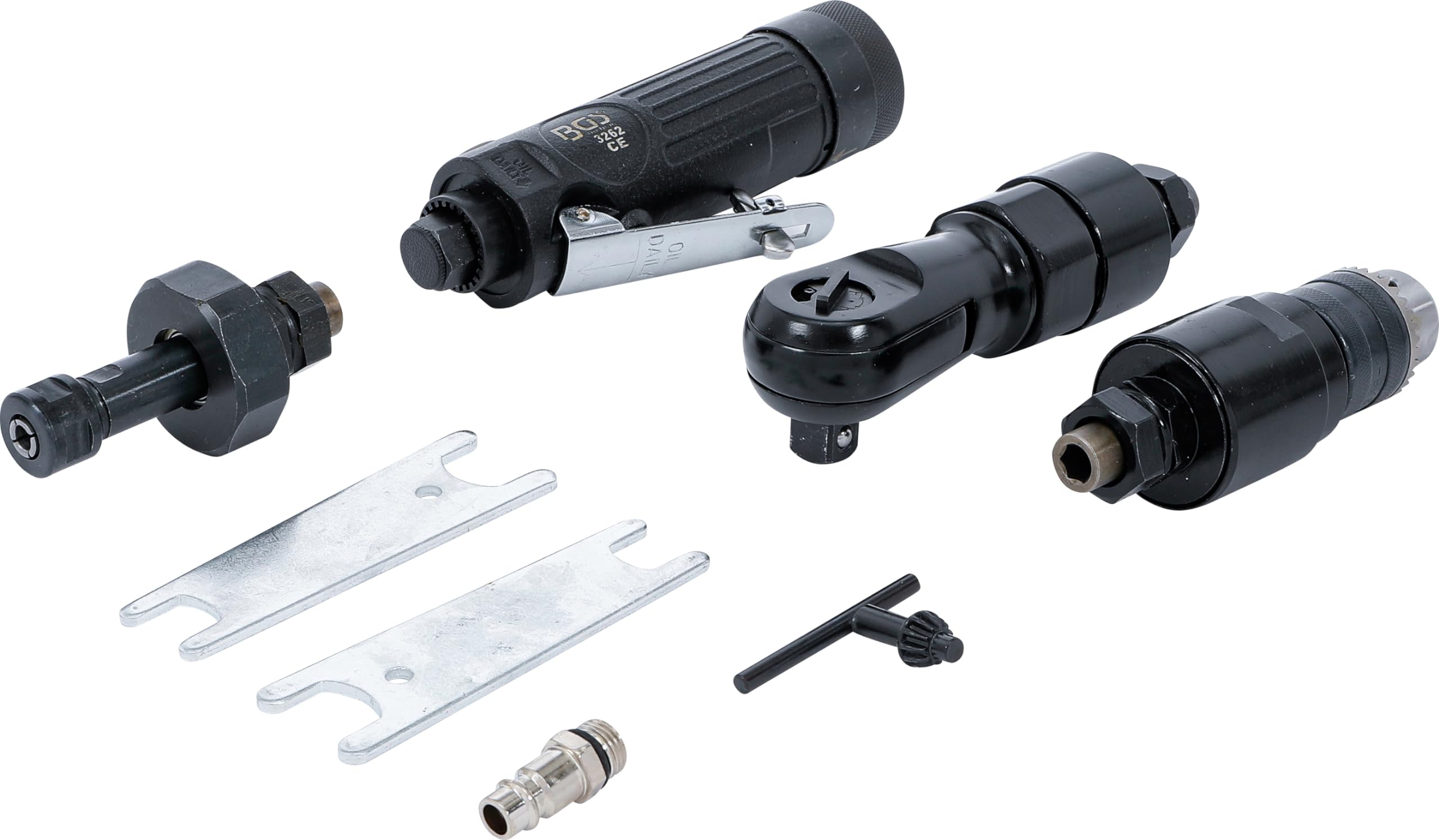 BGS 3262 | Air Multi-Tool with 3 changeable Working Heads