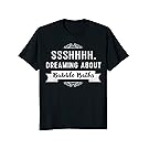 Funny Sleep Tee Pajama Shirt: Dreaming About Bubble Baths