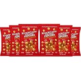 KrackCorn Popcorn Snacks, Sweet and Salty, Caramel, 4 Ounce Pack of 6 | Family Recipe, Light Crunchy Texture, Non-Greasy Bags, Home Movie Nights
