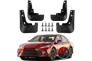 Kistrba Mud Flaps Compatible with Toyota Camry 2025 Hybrid (XV80) SE/XSE, Front and Rear Mud Splash Guard 4PC-Set, Driver and Passenger Sides Wheel & Tire Mudguards