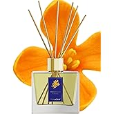 FRAMONY Osmanthus & Fruit Reed Diffuser - Golden Hour Luxury Hotel Scent, Sun-Drenched Apricot & Peony Floral, Exotic Boutique Home Fragrance, 6.4 fl oz(Osmanthus & Fruit)