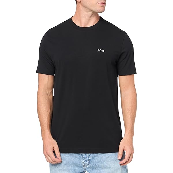 BOSS Men's Contrast Logo Cotton Stretch T-Shirt, Black Currant, Small :  Amazon.ca: Clothing, Shoes \u0026 Accessories