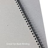 BCreativetolearn A4 Greyboard 15 Sheets 1mm Thick Recycled Mount Board view 8