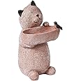 Cat Garden Statue Outdoor Decor, Cat Sculptures Figurine Decorations Gardening Lawn Ornament Décor Gifts for Women 12.3" in H