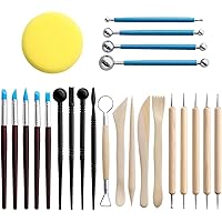 Set De 4 Herramientas De Bola De Metal Para Tallado Y Modelado - Acero Inoxidable, Doble Punta, Mangos De Goma - Para Cerámica, Arcilla, Fondant