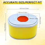 Adefol 5 Pack Air Filters for Honda GX160 GX200 GX140 GX100 GX110 GX120 view 2