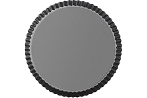 Beasea Tart Pan 9 Inch Removable Bottom, Non Stick Tart Pan with Removable Bottom Round Pie Pan for Baking