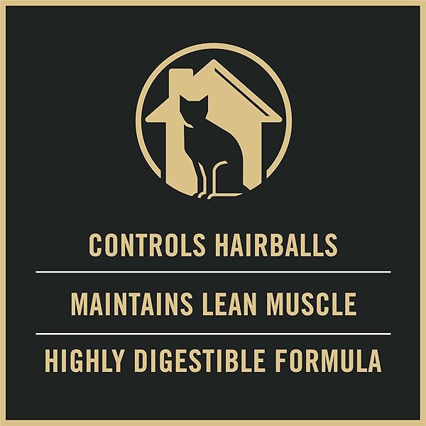 PURINA PRO PLAN HAIRBALL MANAGEMENT, INDOOR CAT FOOD, SALMON AND RICE FORMULA – 7 LB. BAG