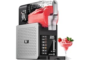 Fiii Slushie Machine, Slushy Machine for Home, 6 Preset Programs, No Ice Needed Slushy Machine 92oz Frozen Drink Machine for Frozen Margaritas,Frappéss, and More